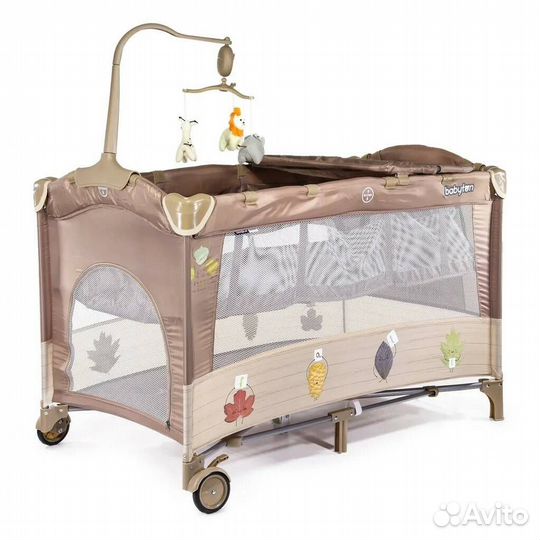 Прокат аренда манеж-кровать Babyton