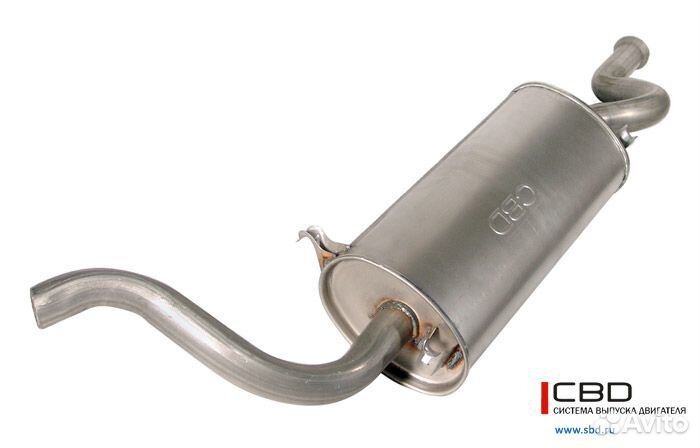 Глушитель 2114 основной свд алюминизированная стал