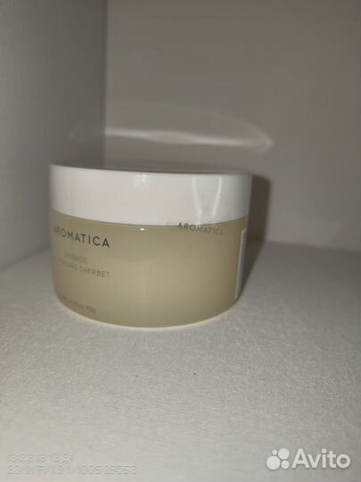 Aromatica апельсиновый очищающий щербет