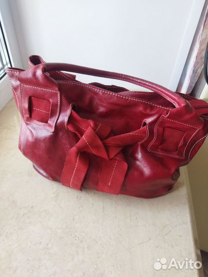 Сумка натуральная кожа