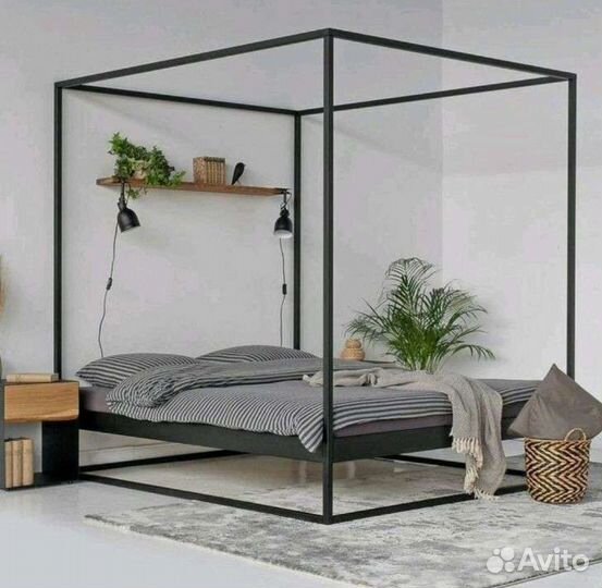 Кровати в стиле Лофт