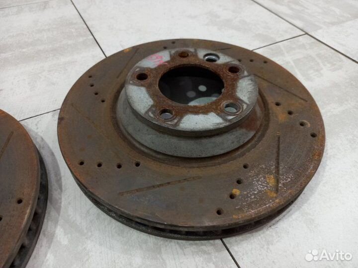 Тормозные диски переднее Audi Q7 4L 4.2 BAR 2007