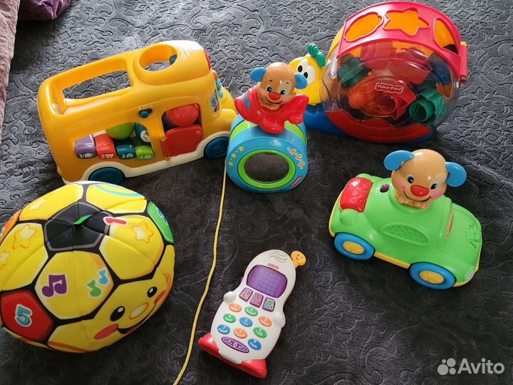 Интерактивные игрушки Fisher Price и другие