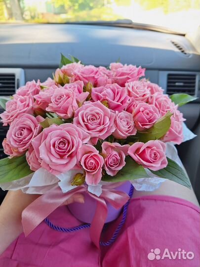 Цветы в коробке