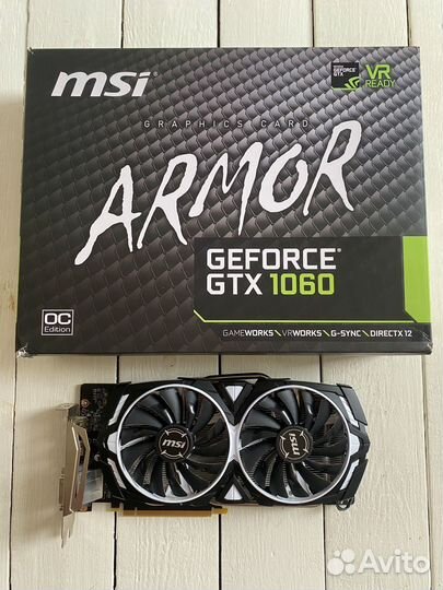 Msi gtx 1060 6 gb