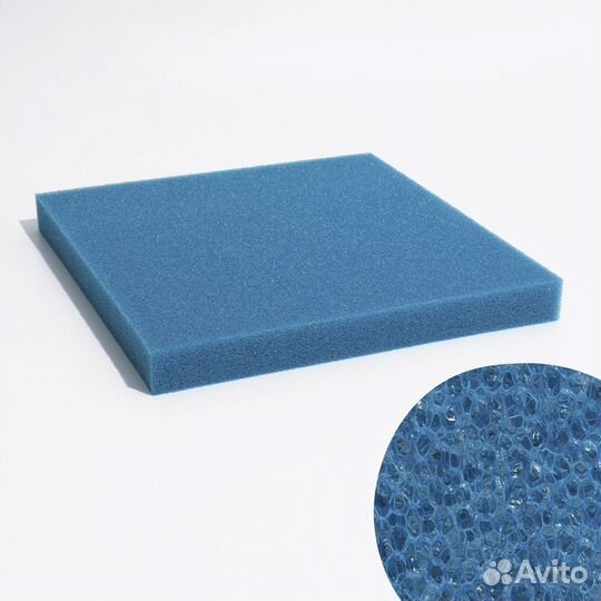Губка прямоугольная, крупнопористая, лист 50 х 50