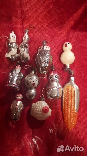 Елочные игрушки СССР