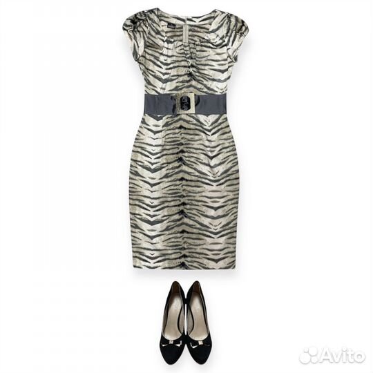 Платье женское с поясом Salko 42 S