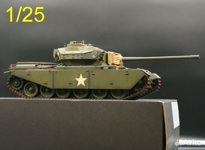 Большая 1/25 модель танка Центурион Марк 3