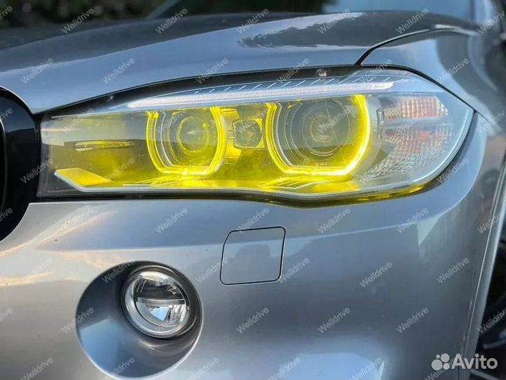 Ангельские глазки BMW X5 F15 X6 F16 желтые