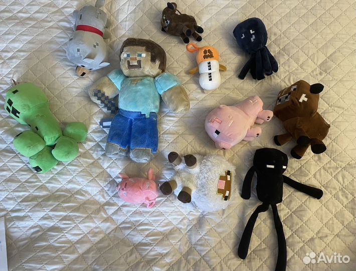 Minecraft мягкая игрушка