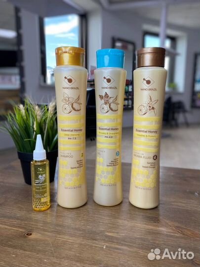 Медовое коллагенированик для волос Essentail Honey