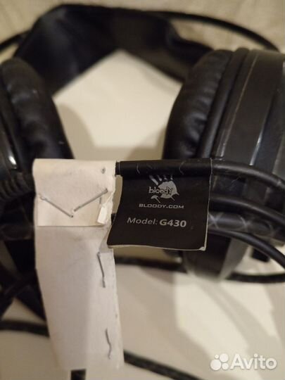 Игровые наушники bloody G430
