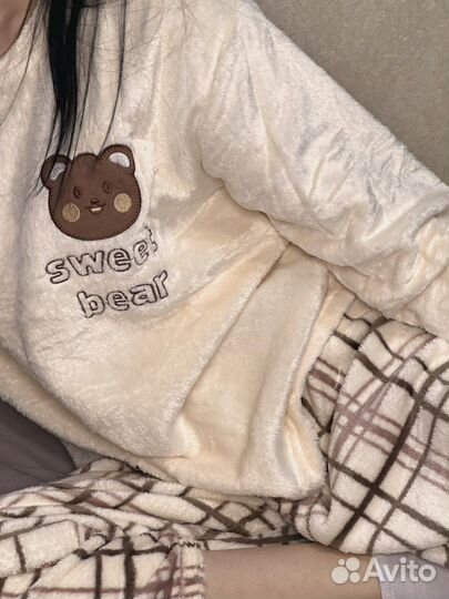 Пижама женская теплая подарок к 8 марта