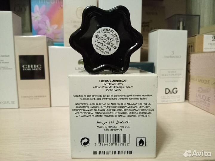 Монблан edt 100ml