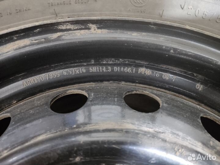 Колёса в сборе r15 5 114,3