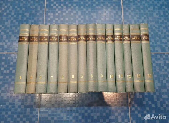 Толстой Л.Н. Собрание сочинений 14 т. гихл 1951-53