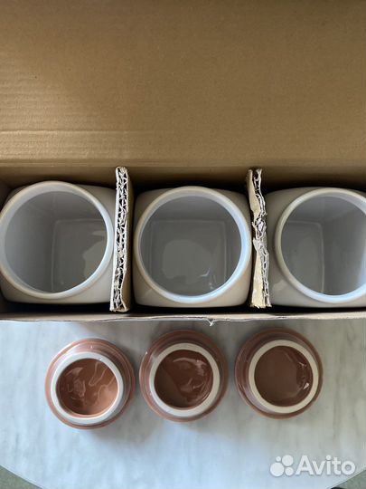 Набор баночек для сыпучего