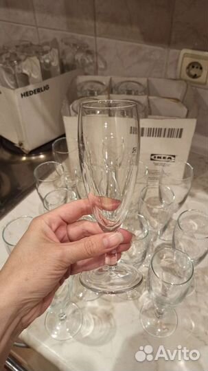 Бокалы IKEA svalka