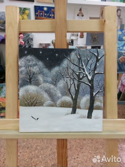 Картина пейзаж на холсте