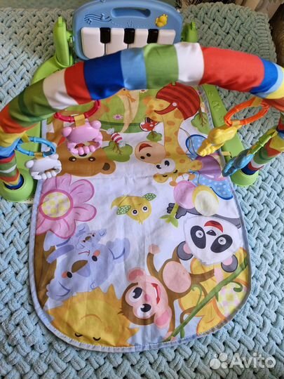 Развивающий коврик с пианино