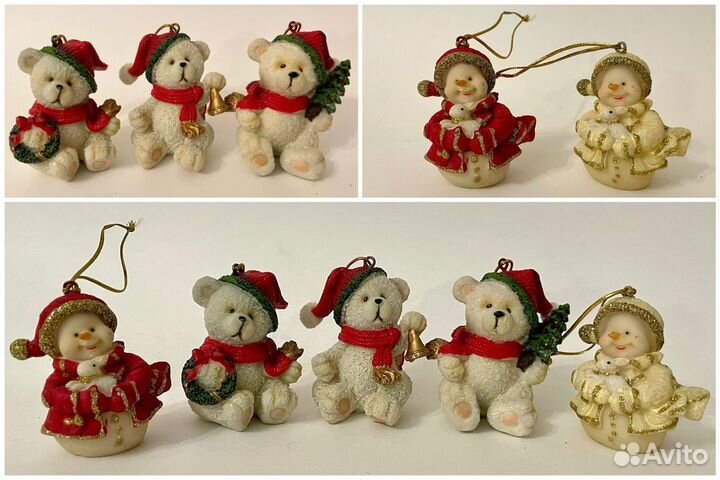 Елочные игрушки, шары, наборы Икеа, Kaemingk