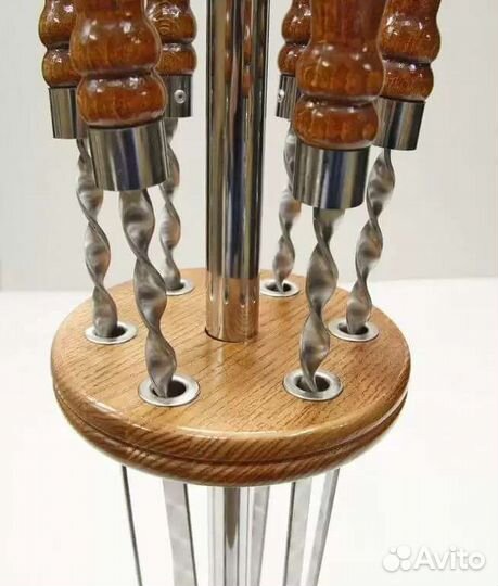 Подставка для шампуров 6шт