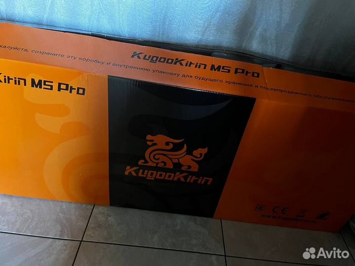 Электросамокат kugoo m5 pro 2023 бу