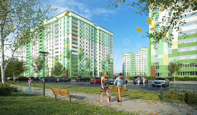 1-к. квартира, 39,5 м², 9/15 эт.