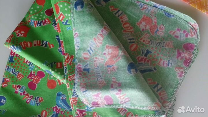 Пелёнки новые фланель,хлопок 4 шт