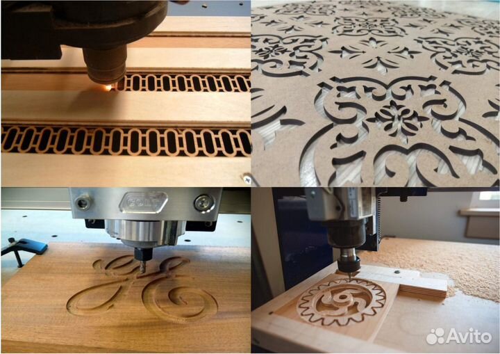 Фрезерная и Лазерная резка неметаллов