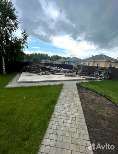 Рулонный газон