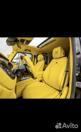 Кожаный салон G-класс