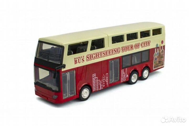 Радиоуправляемый двухэтажный автобус 1:18 2.4G - E
