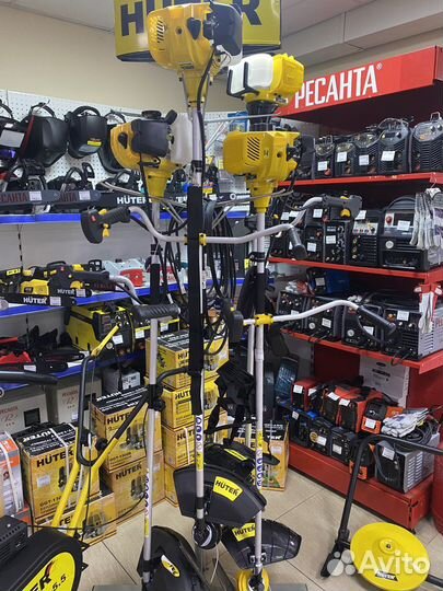 Бензиновый триммер для травы