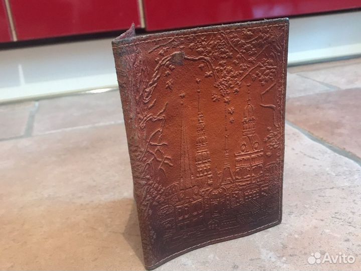 Обложка для паспорта (кожа)