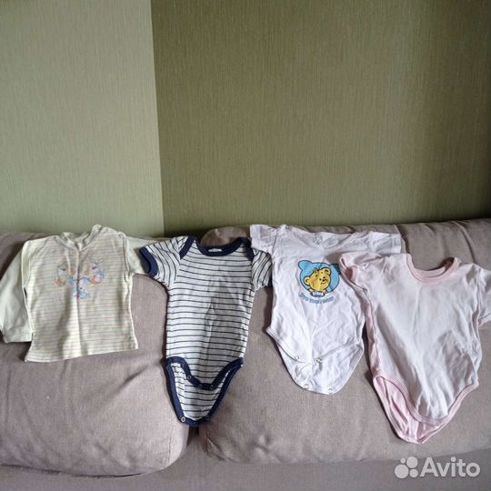 Детские вещи с рождения размер 56-74
