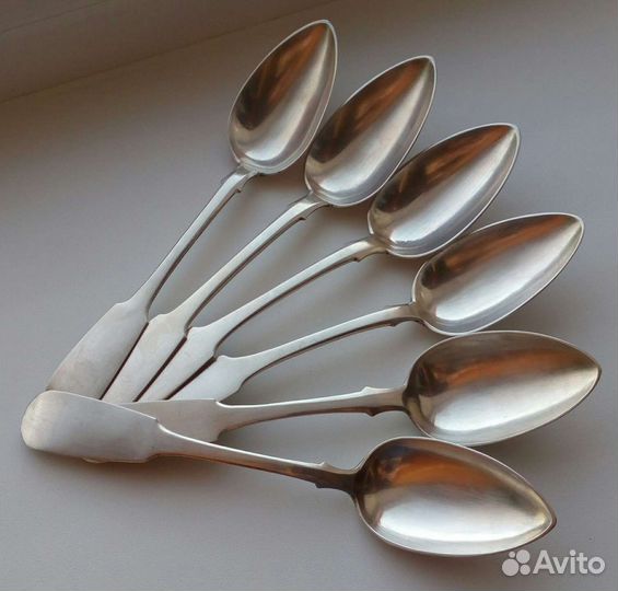 Серебряные столовые ложки