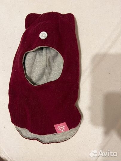 Шапка шлем для девочки