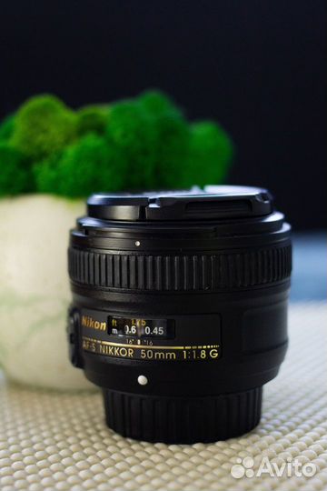 Объектив Nikon 50mm f/1.8G AF-S Nikkor