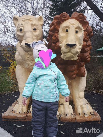 Костюм демисезонный для девочки 86