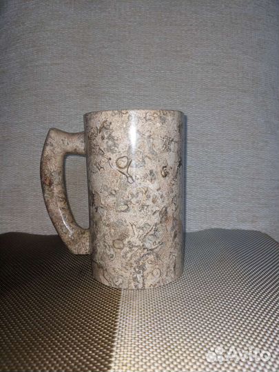 Кружка из натурального камня