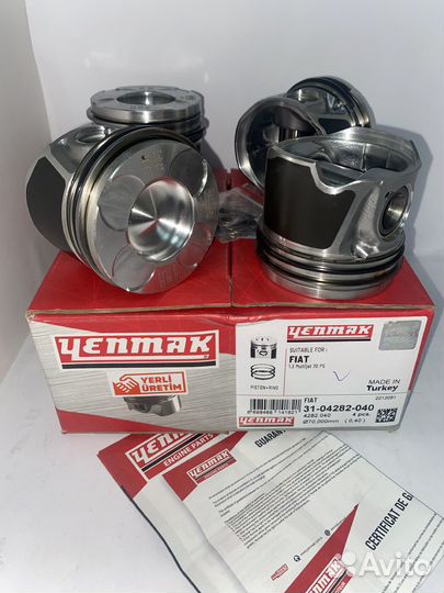 Поршни с кольцами +0.40 Z13DT Y13DT 188 A8.000, А9