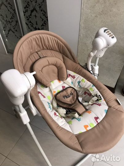 Детские Качели Pituso Viola TY-006 бежевый жираф