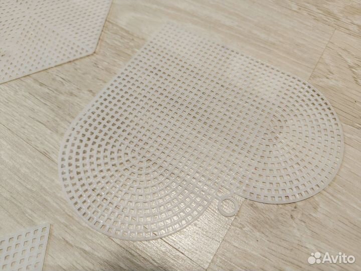 Канва пластикая сумочка 2 шт,шестиугольник