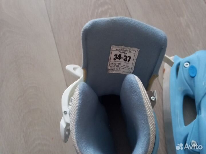 Коньки детские раздвижные 34 37