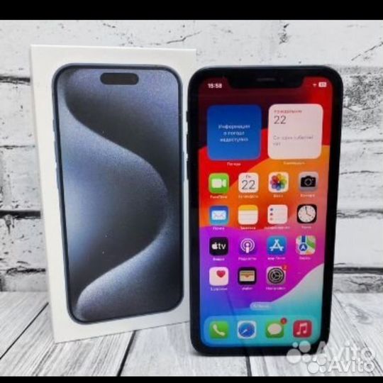 iPhone XR в корпусе 15 Pro