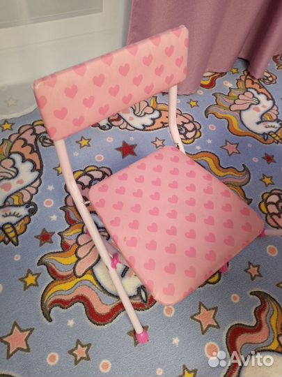 Детский столик и стульчик