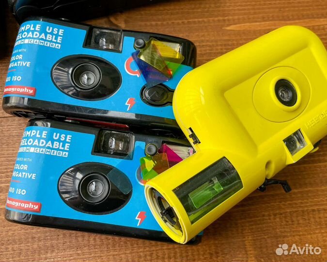 Нерабочие плёночные фотоаппараты