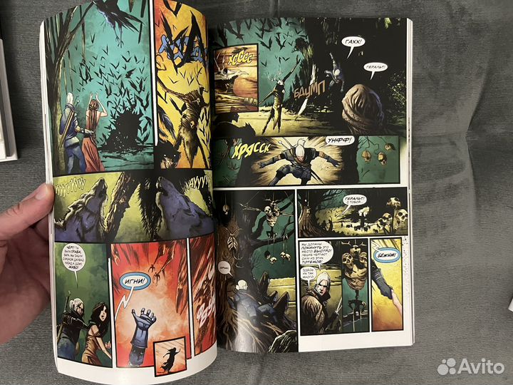 Комикс Ведьмак дом витражей